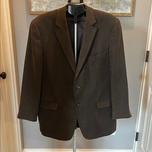 Andrew Fezza Dark Brown Men's Blazer